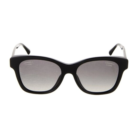 CHANEL CC WAYFARER SUNGLASSES PEARL WITH CASE AND BOX - Picture 1 of 11